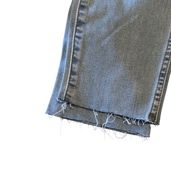 Madewell 10” High-Rise Skinny Crop Jeans W27 Raw Hem Magic Pockets NWT - Picture 7 of 11